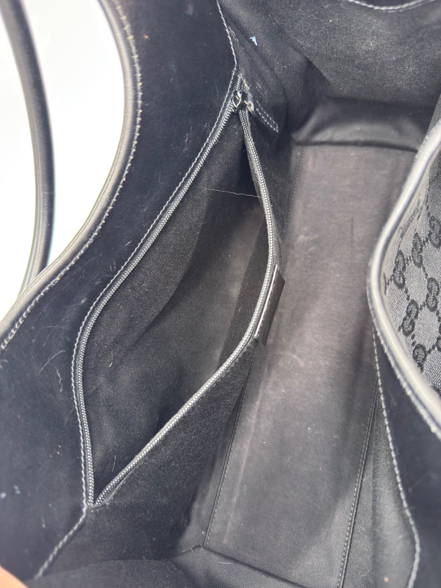 Gucci Jackie Tela Nero