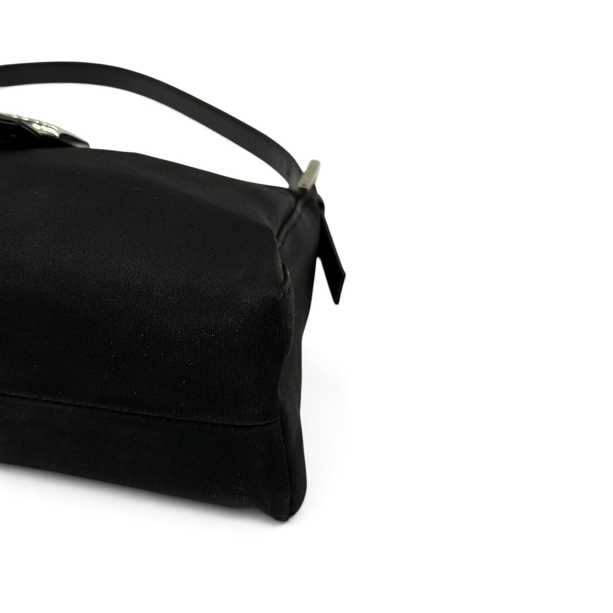 Fendi Baguette Borsa a Spalla Nera Vintage