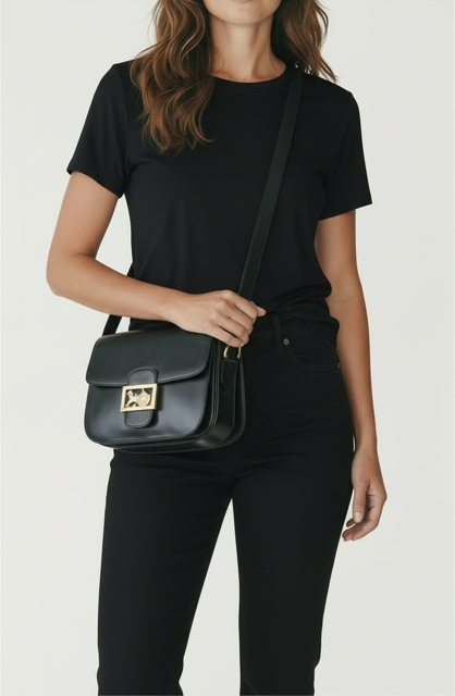 Celine Classic Box Horse Carriage