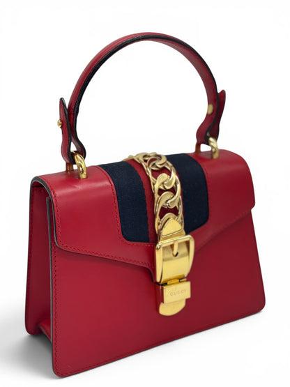 Gucci Sylvie Top Handle Rossa