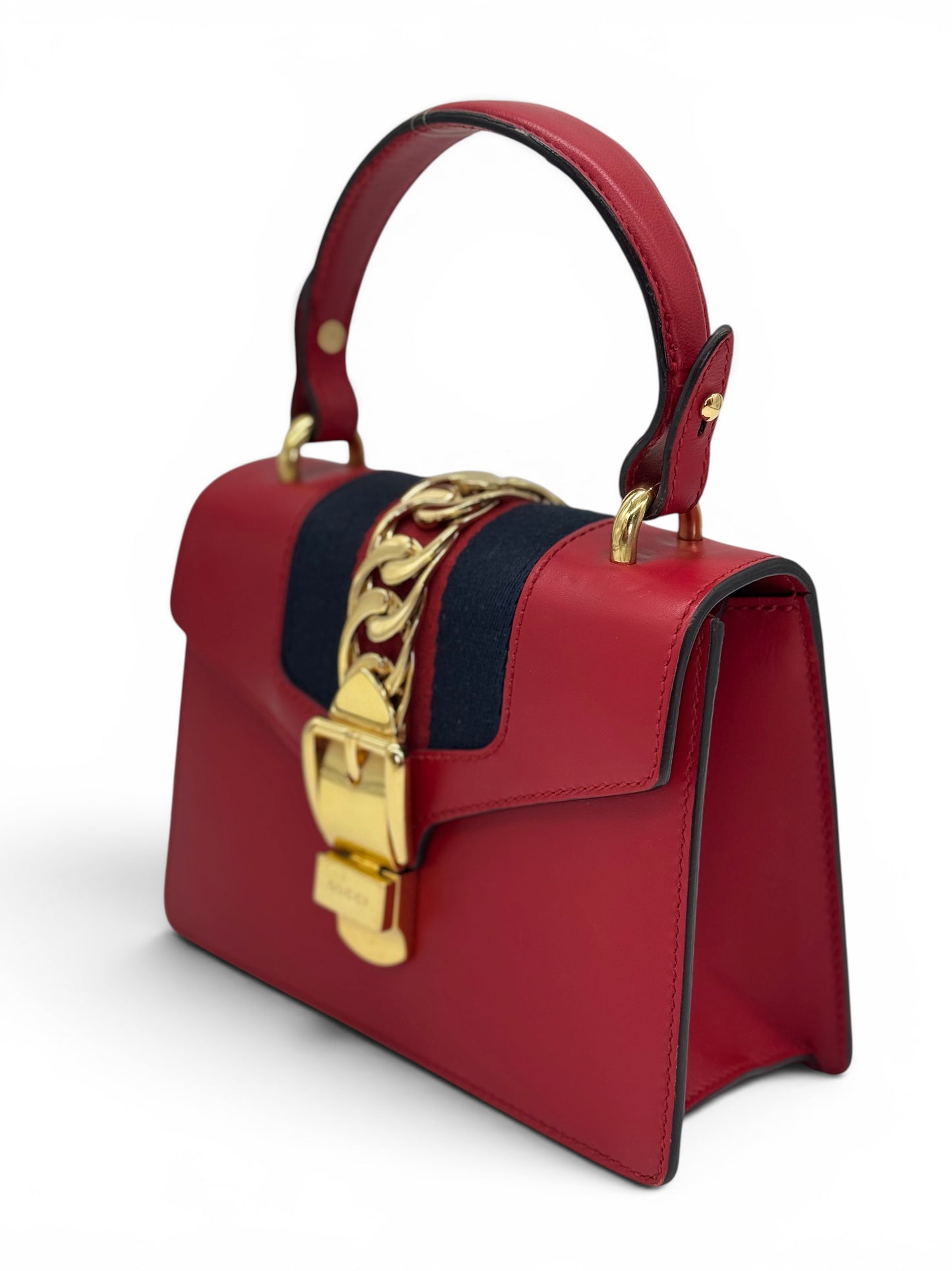 Gucci Sylvie Top Handle Rossa