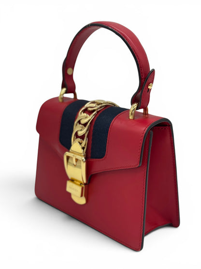 Gucci Sylvie Top Handle Rossa
