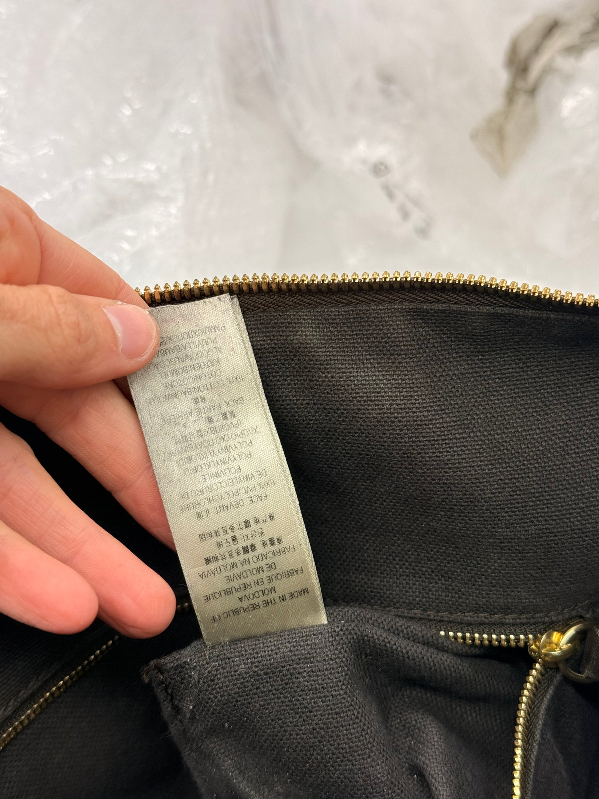 Burberry Haymarket Check Marrone Beige