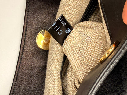 Gucci 1970 Chain Hobo Nera in Pelle