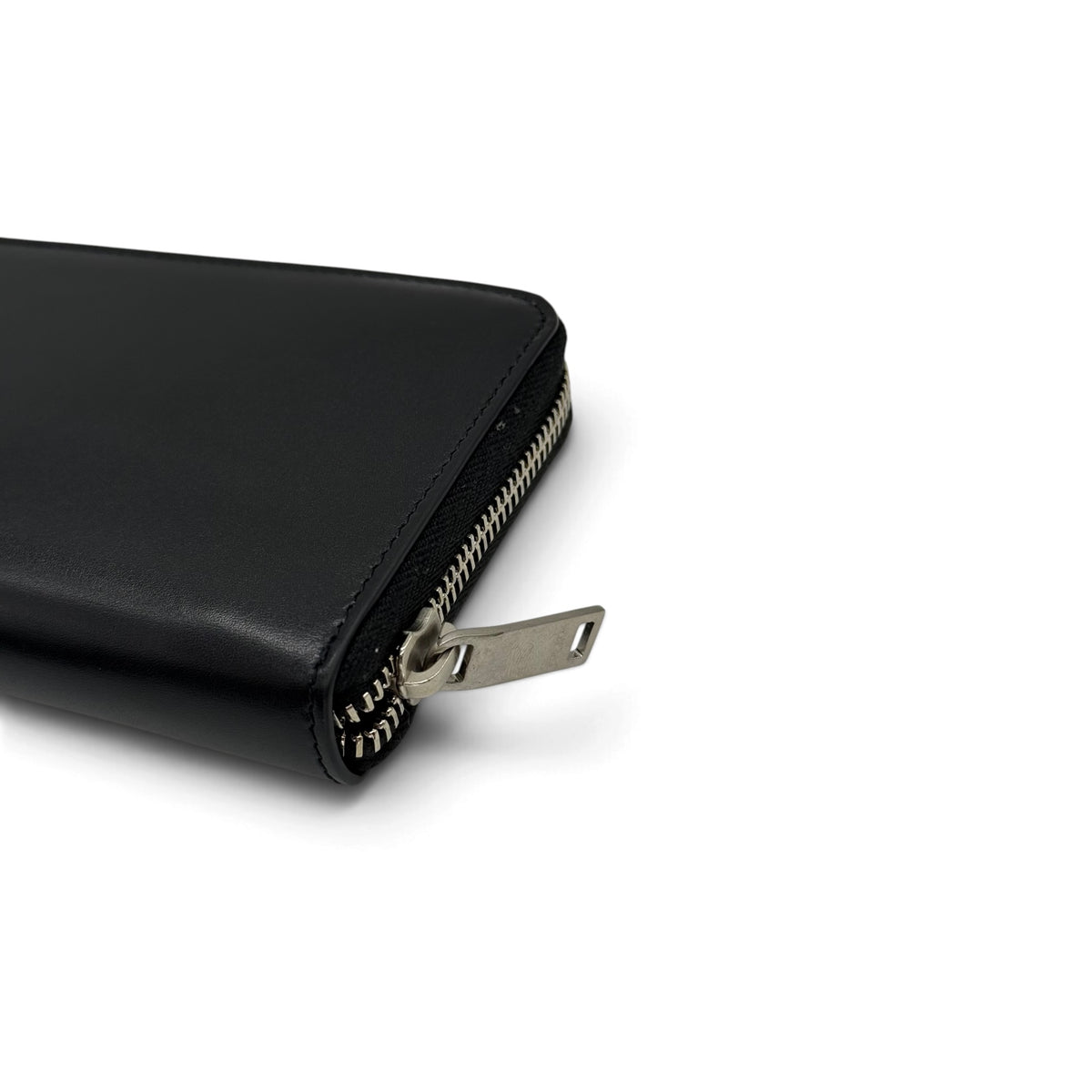 Yves Saint Laurent Cassandra Portafoglio Nero in Pelle