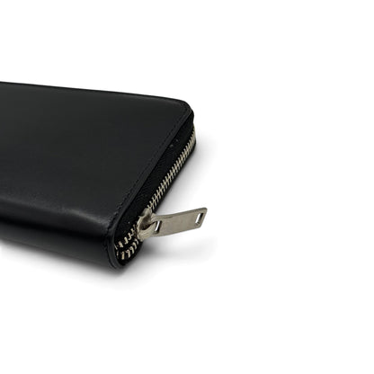 Yves Saint Laurent Cassandra Portafoglio Nero in Pelle