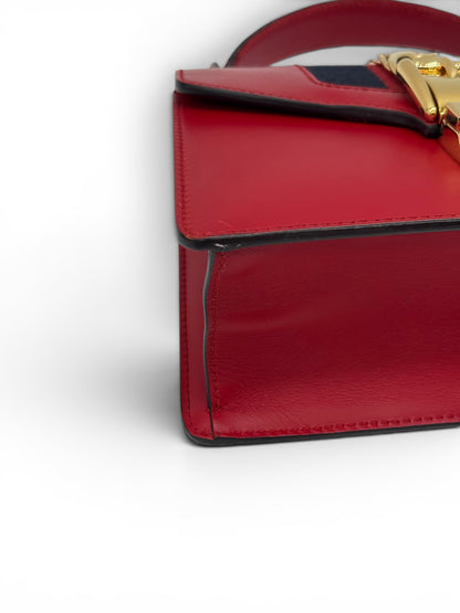 Gucci Sylvie Top Handle Rossa