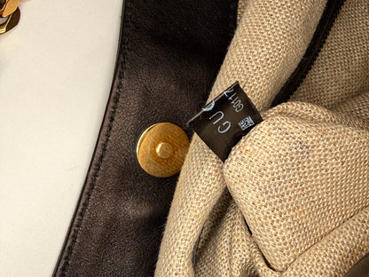 Gucci 1970 Chain Hobo Nera in Pelle