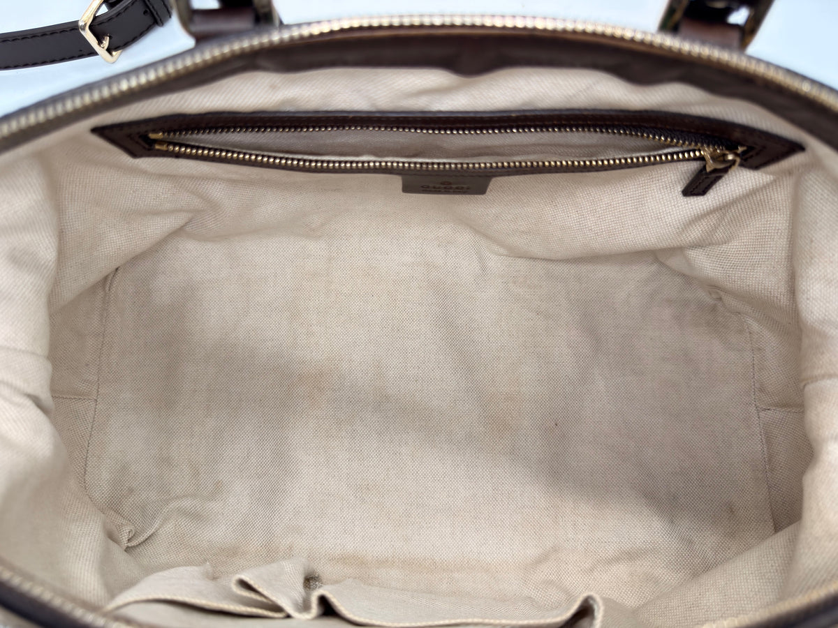 Gucci GG Boston Monogram Marrone Beige