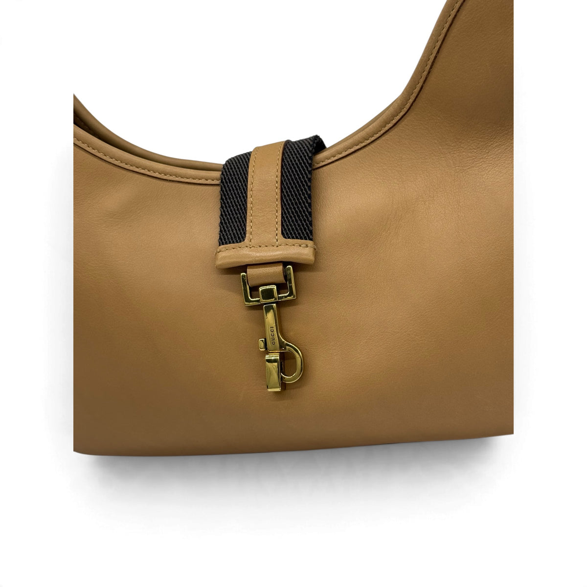 Gucci Jackie in Pelle Beige