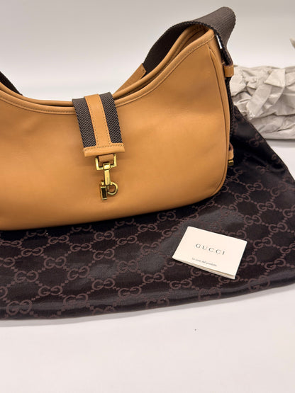 Gucci Jackie in Pelle Beige