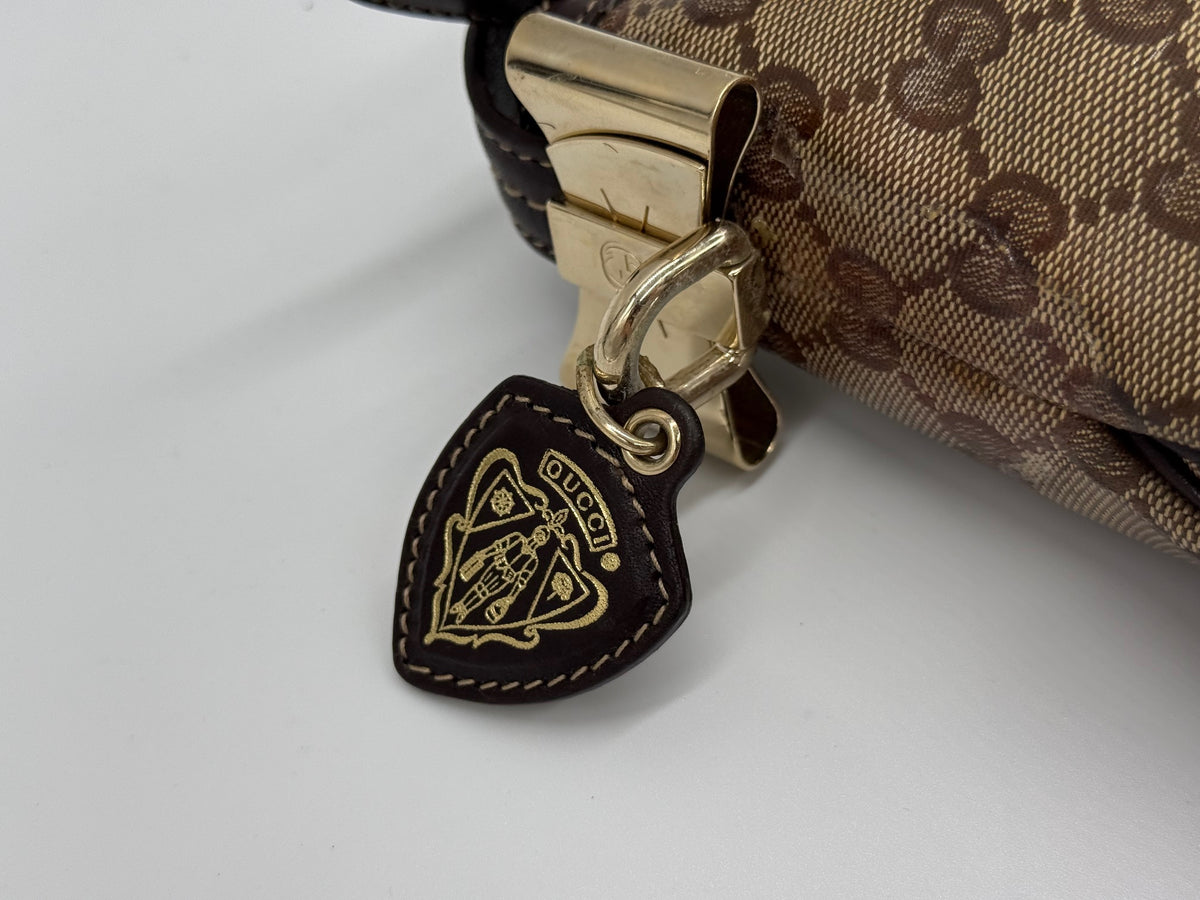 Gucci Hobo GG Supreme Beige e Marrone