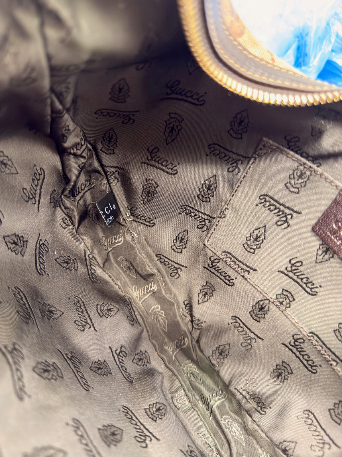 Gucci Hobo GG Supreme Beige e Marrone