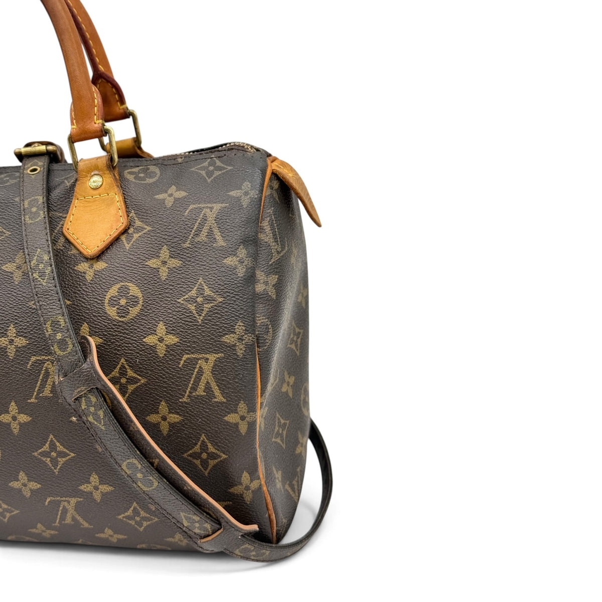 Louis Vuitton Speedy 30 Borsa Monogram con Tracolla