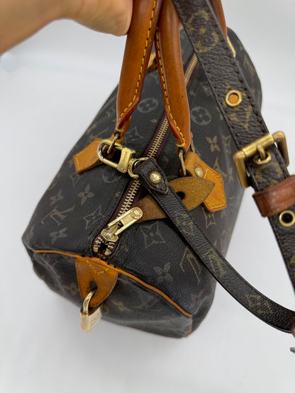 Louis Vuitton Speedy 30 Borsa Monogram con Tracolla