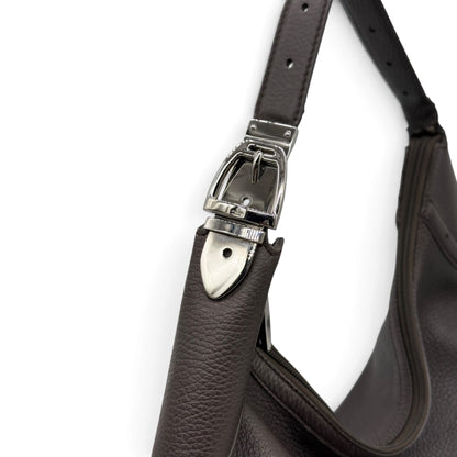 Gucci Hobo in Pelle Marrone