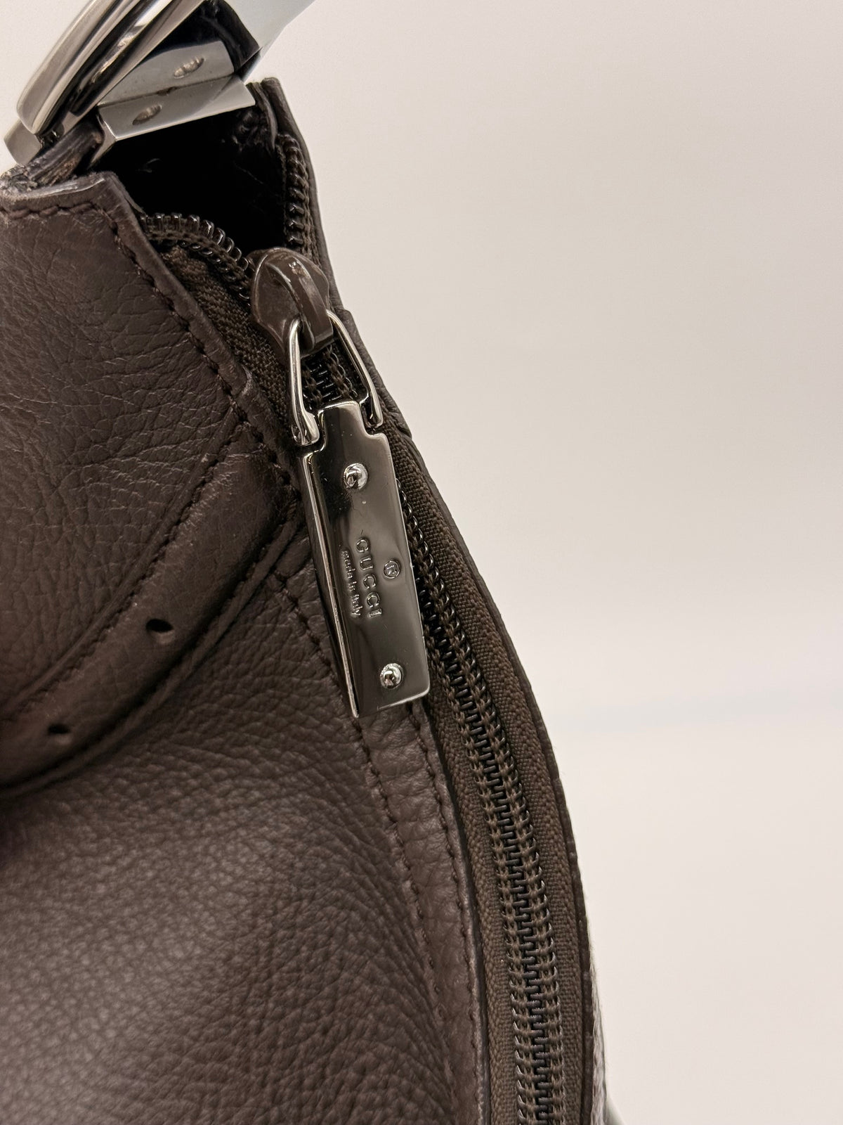Gucci Hobo in Pelle Marrone