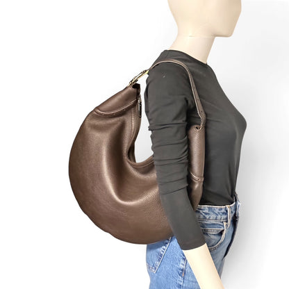 Gucci Hobo in Pelle Marrone
