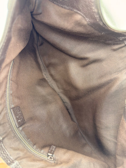 Gucci Hobo in Pelle Marrone