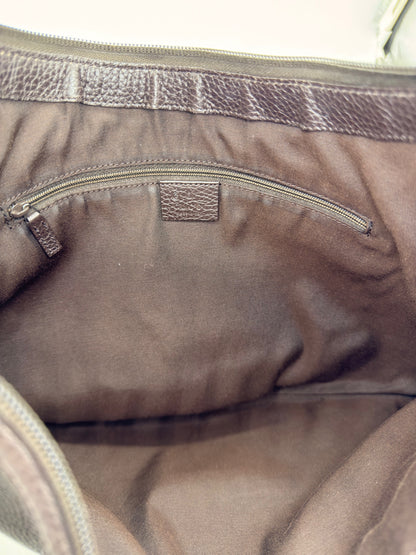 Gucci Hobo in Pelle Marrone