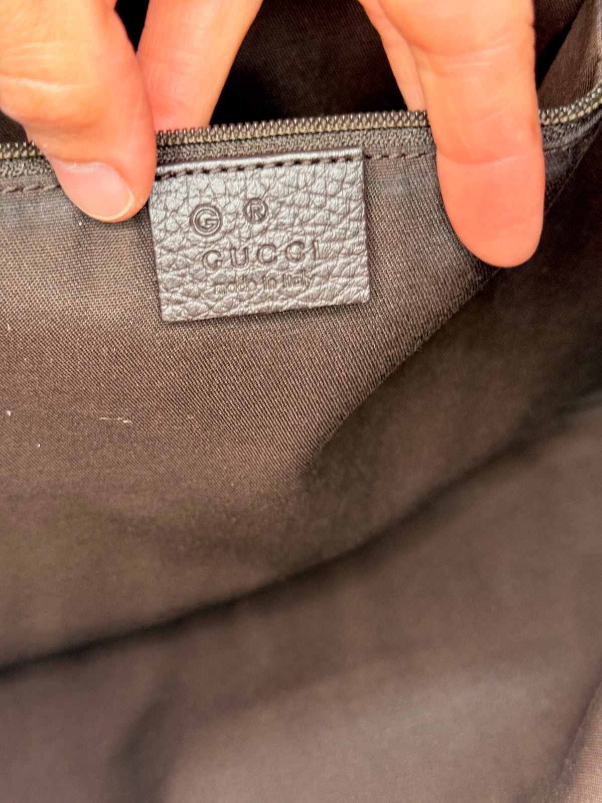 Gucci Hobo in Pelle Marrone
