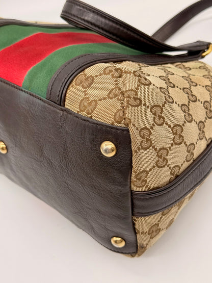 Gucci Boston Tote Bag GG Monogram