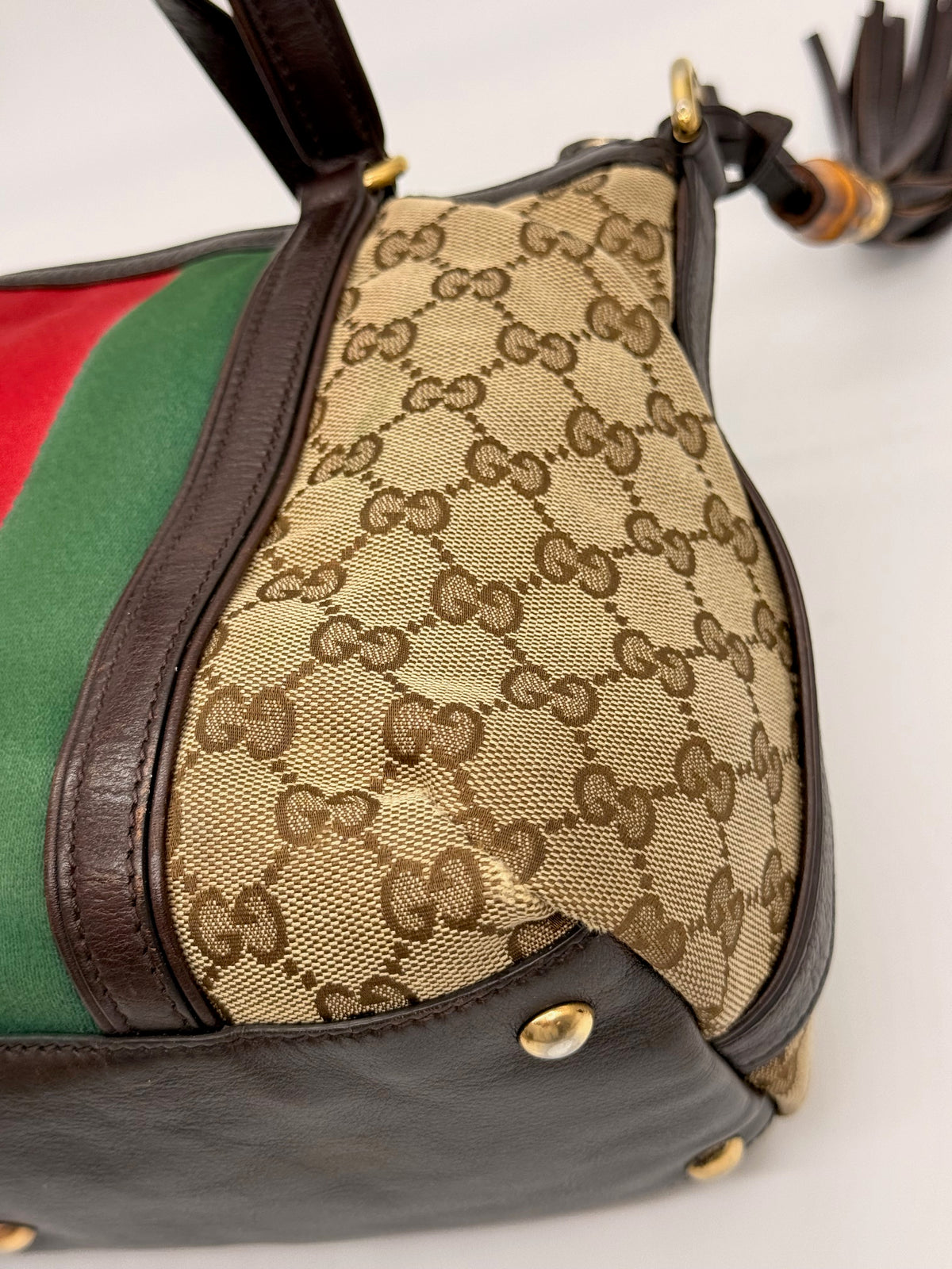 Gucci Boston Tote Bag GG Monogram