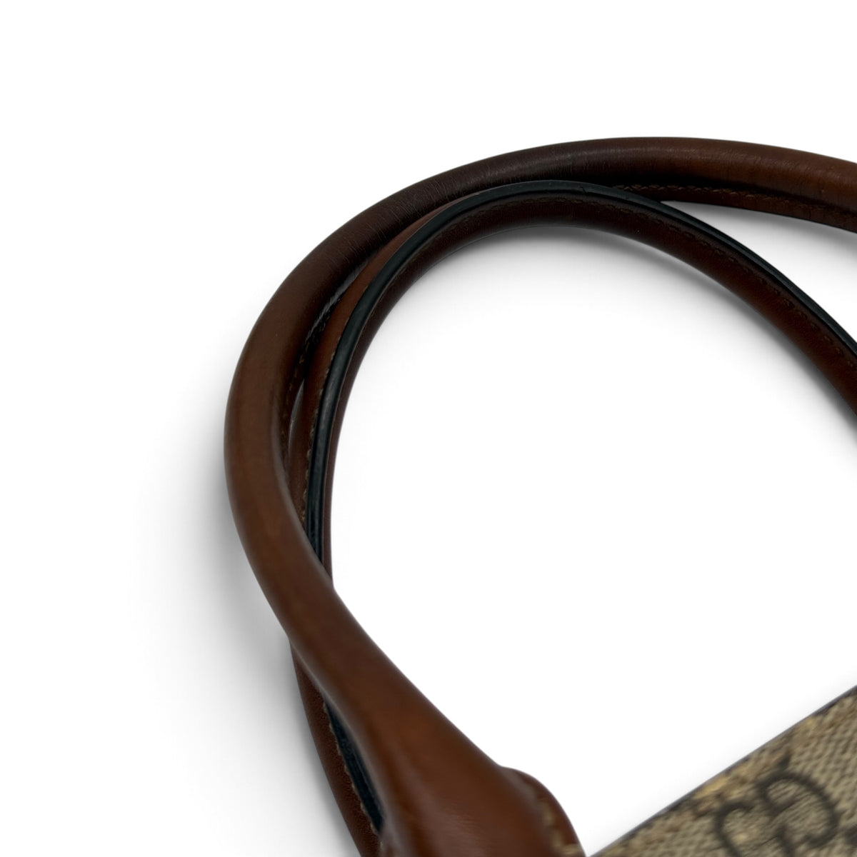 Gucci Top Handle GG Supreme Tote Bag