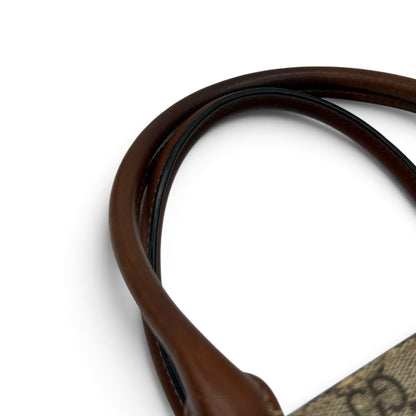 Gucci Top Handle GG Supreme Tote Bag