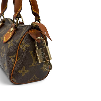 Louis Vuitton Mini Speedy Monogram Vintage con Tracolla