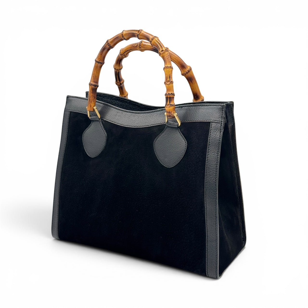 Gucci bamboo Diana scamosciata
