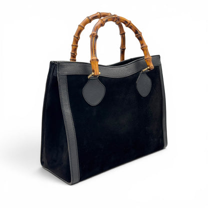 Gucci bamboo Diana scamosciata