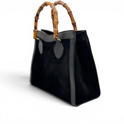 Gucci bamboo Diana scamosciata