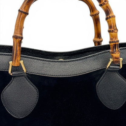Gucci bamboo Diana scamosciata
