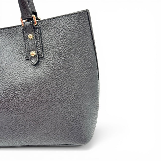 Gucci Horsebit Tote Bag Pelle Nero