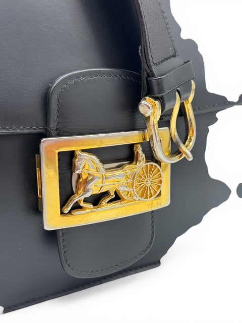 Celine Classic Box Horse Carriage