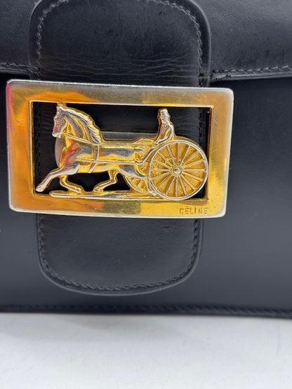 Celine Classic Box Horse Carriage