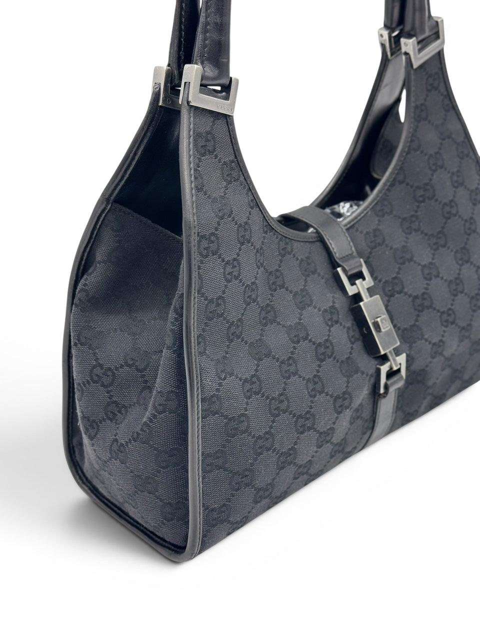 Gucci Jackie Tela Nero
