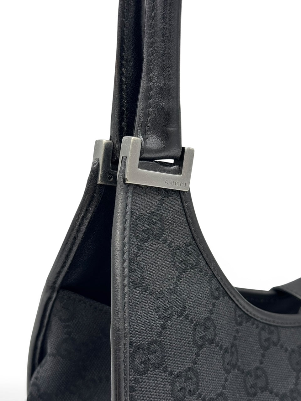 Gucci Jackie Tela Nero
