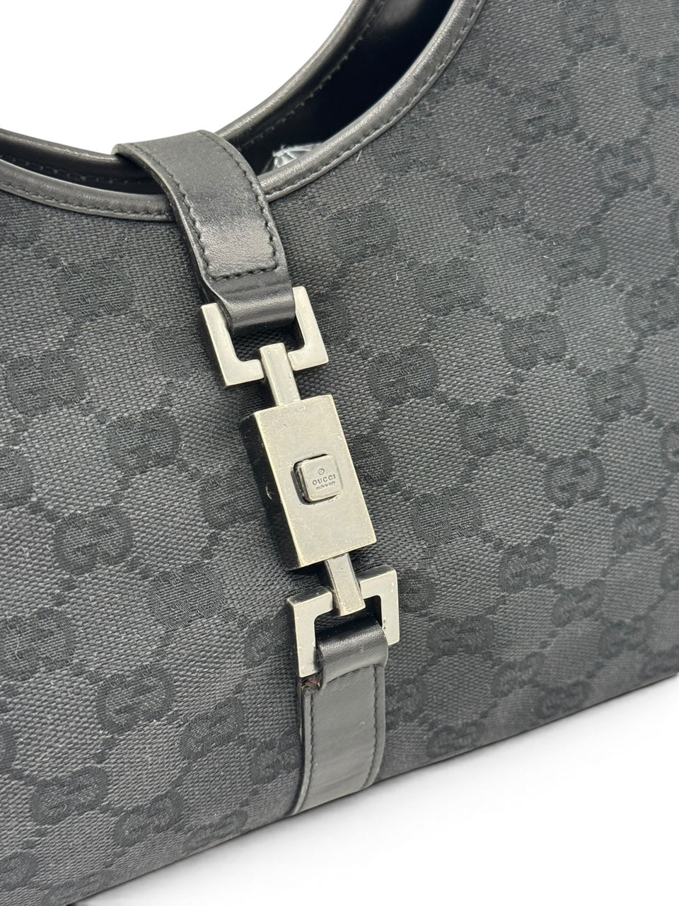 Gucci Jackie Tela Nero