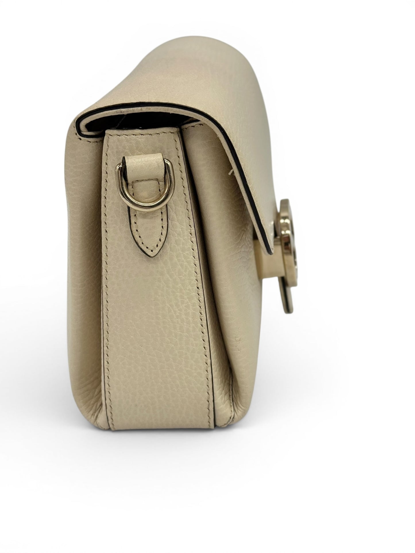 Gucci Interlocking Chain Pelle Bianco