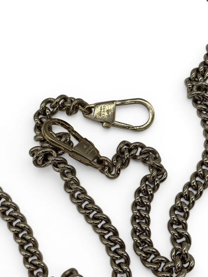 Gucci Interlocking Chain Pelle Bianco