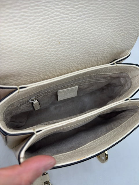 Gucci Interlocking Chain Pelle Bianco
