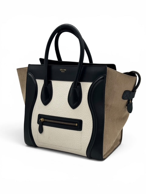 Celine Luggage Multicolore Pelle