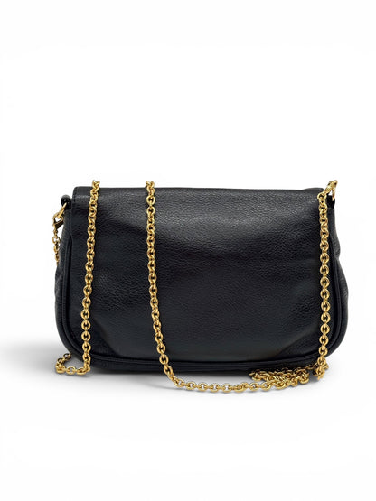Fendi Mia Nera in Pelle con Catena Oro