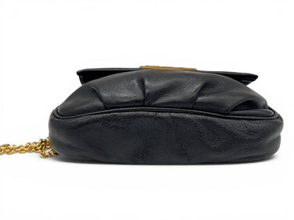 Fendi Mia Nera in Pelle con Catena Oro