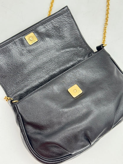 Fendi Mia Nera in Pelle con Catena Oro