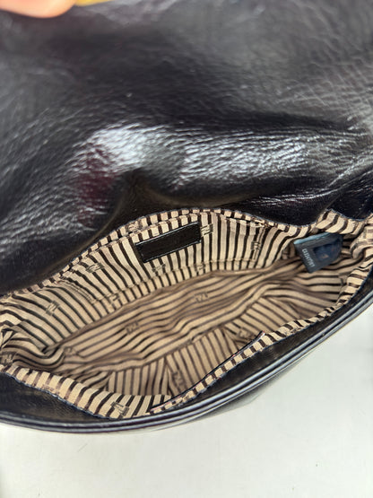 Fendi Mia Nera in Pelle con Catena Oro