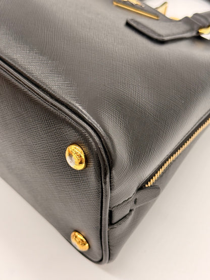 Prada Promenade Saffiano Lux Nera