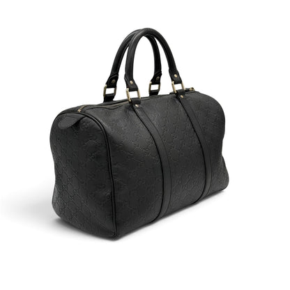 Gucci Boston Guccissima in Pelle Nera